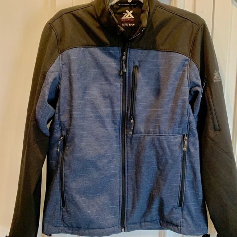 Zeroxposur Blue &‎ Black Fleece Lined Jacket S